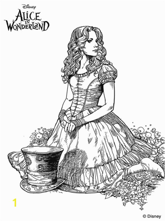 Alice In Wonderland Coloring Pages Tim Burton Alice In Wonder Land Coloring Pages Inspirational Tim Burton Mad