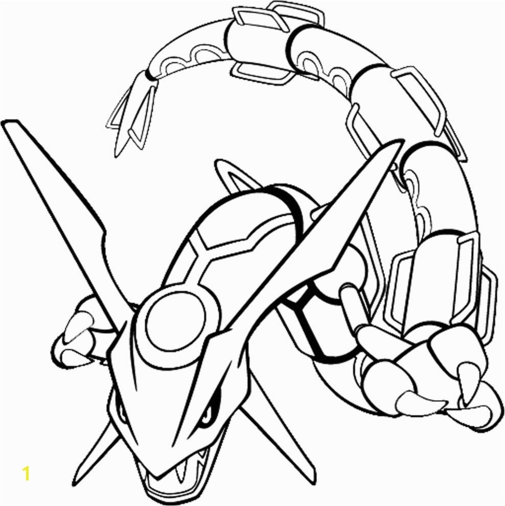 All Legendary Pokemon Coloring Pages Pokemon Coloring Pages for Kids Pokemon Rayquaza Colouring Pages