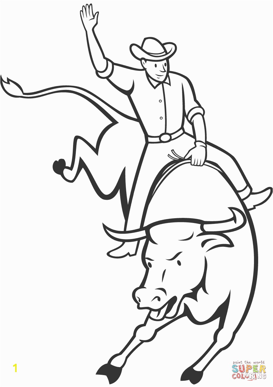 Bull Head Coloring Page Destiny Bull Head Coloring Page Rodeo Riding Free Printable Pages