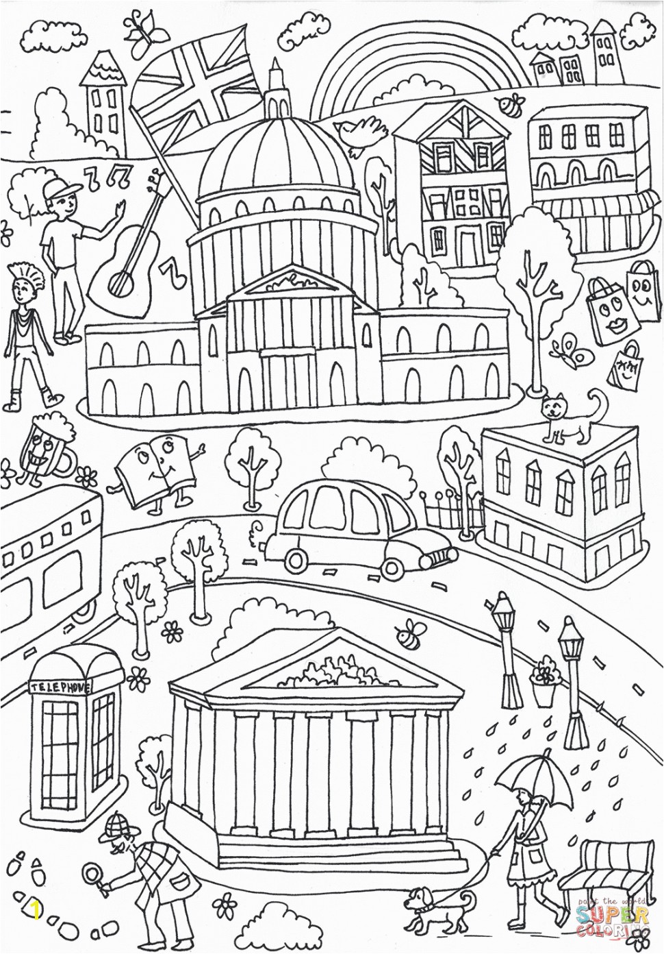 Crammed Central Park Coloring Pages Science Museum Battersea Page For 4 Tgm Sports