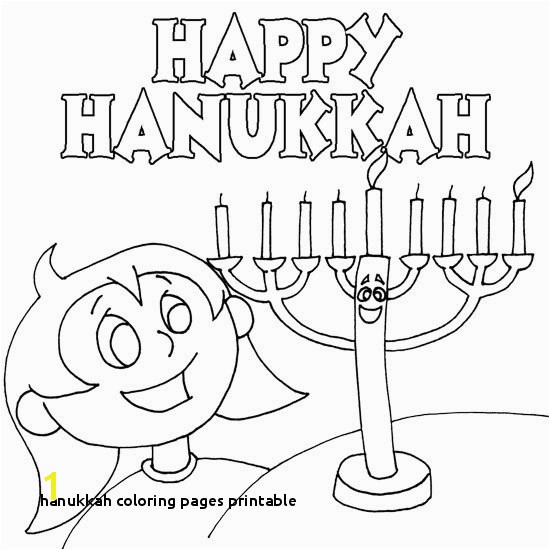 21 Hanukkah Coloring Pages Printable