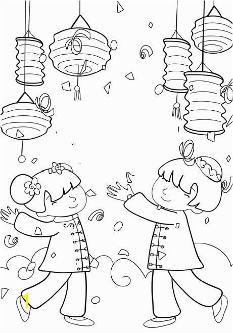 Chinese Lantern Festival 2015 Worksheets Kids Activities Drawings Coloring Sheets