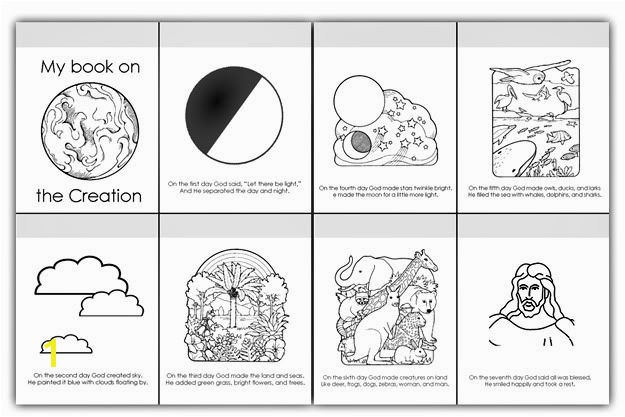 Day 6 Creation Coloring Page Days Creation Coloring Pages Luxury 6 Days Creation