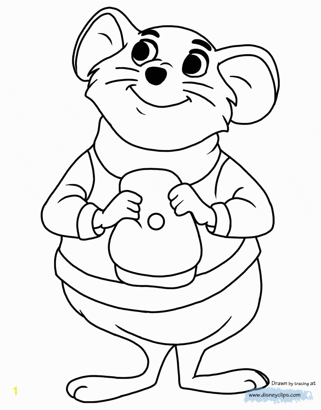 coloring page Bernard