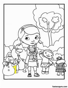 Printable Doc McStuffins Coloring Pages Printable Coloring Pages For Kids