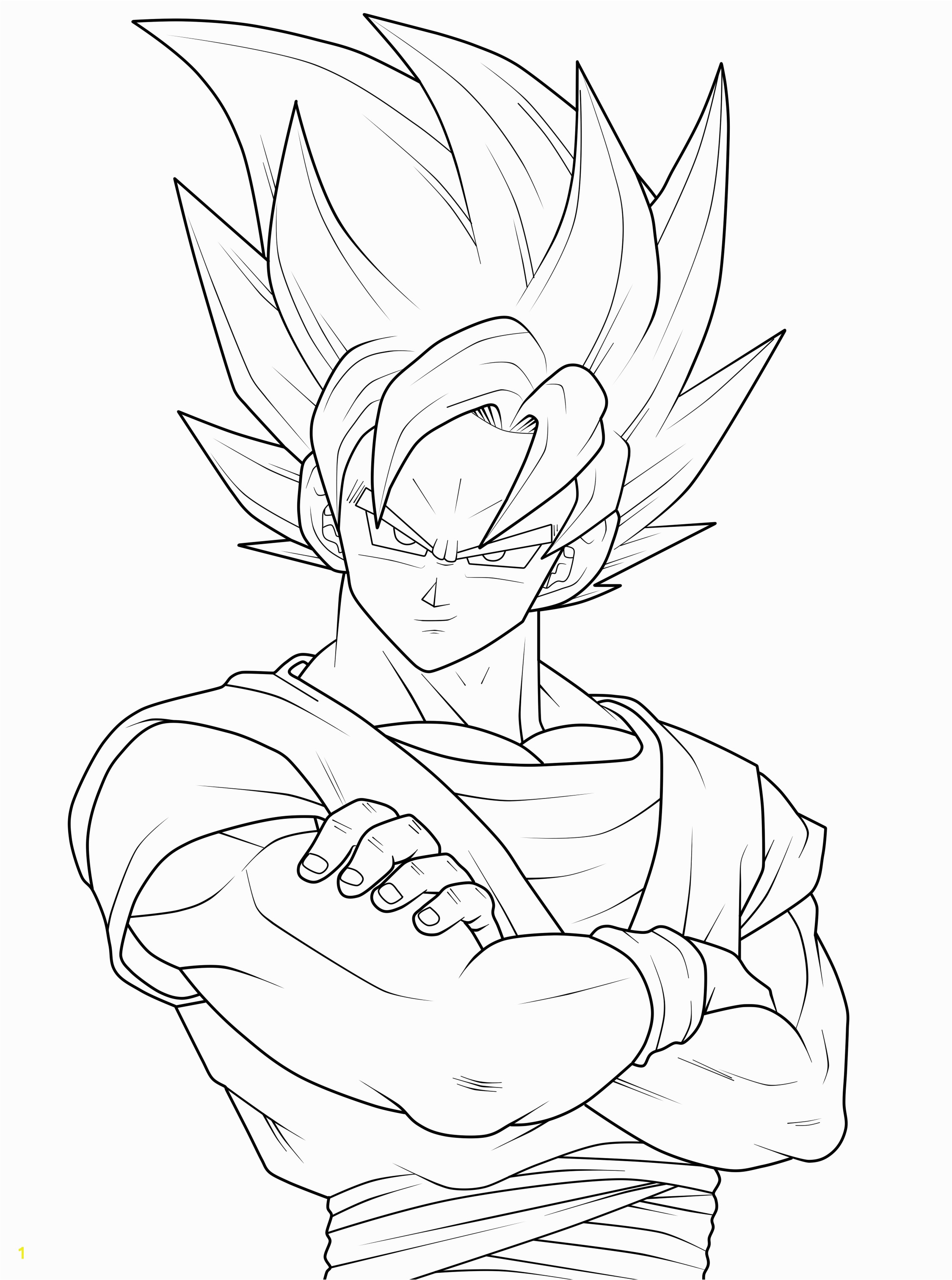 print goku