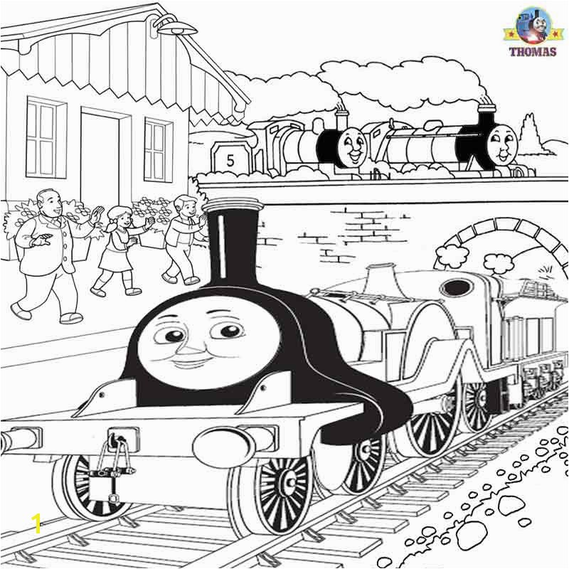 Emily From Thomas the Train Coloring Pages Thomas Coloring Pages to Print and Color Kids Activities