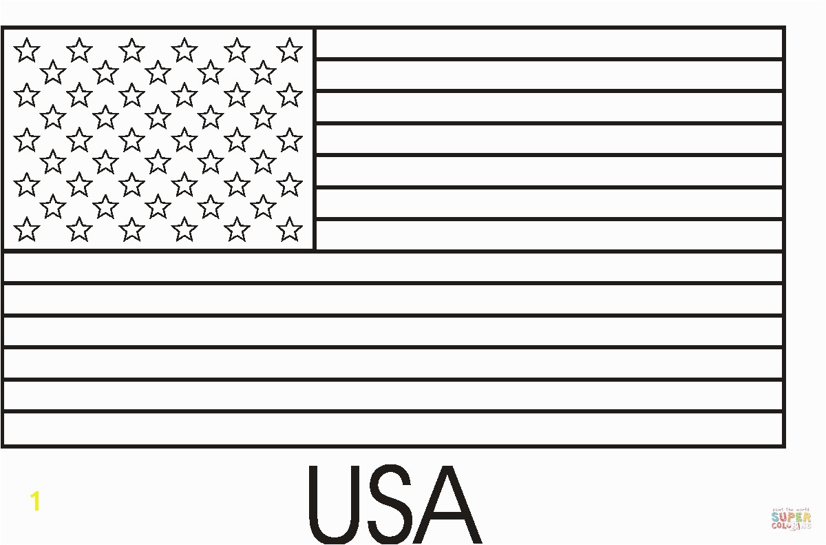 flag day 6 coloring page 1200791