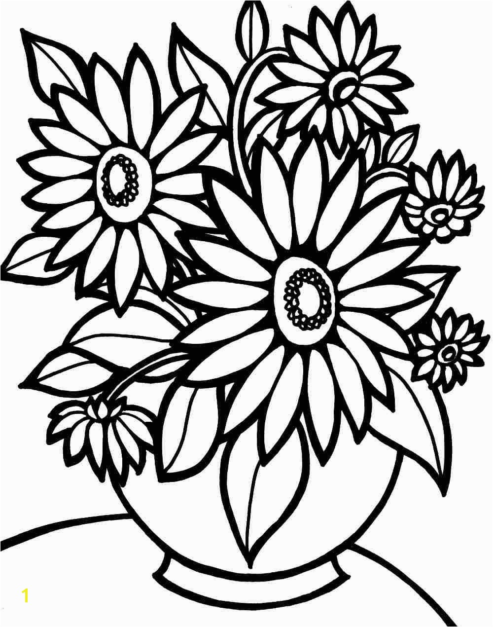 Flower Coloring Pages Printable Free free printable adult coloring pages flower coloring pages pictures