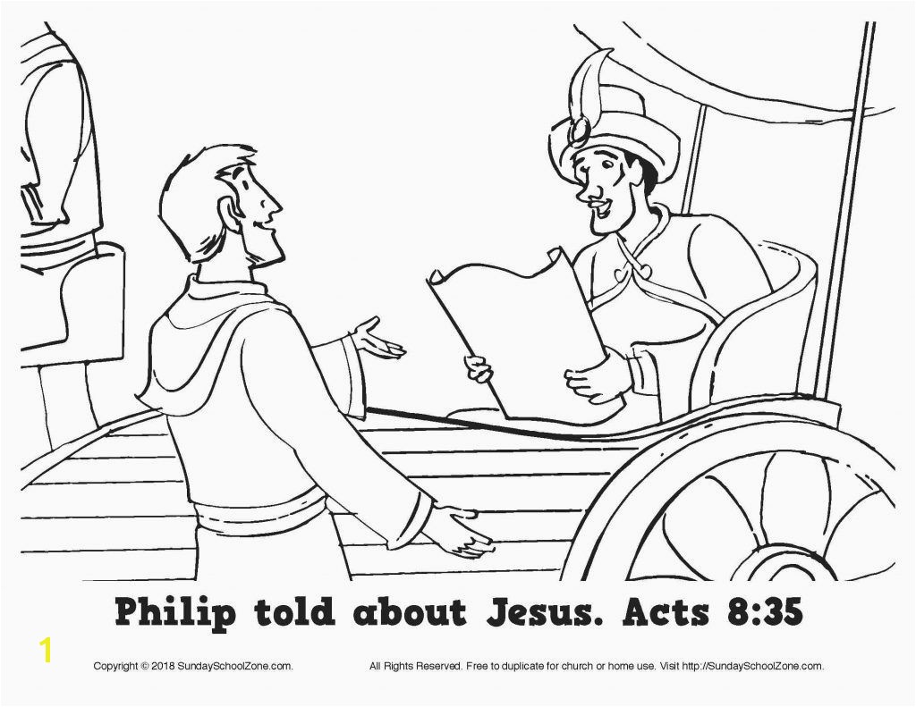 Free Coloring Pages Philip and the Ethiopian Best Free Coloring Pages Philip and the Ethiopian Page