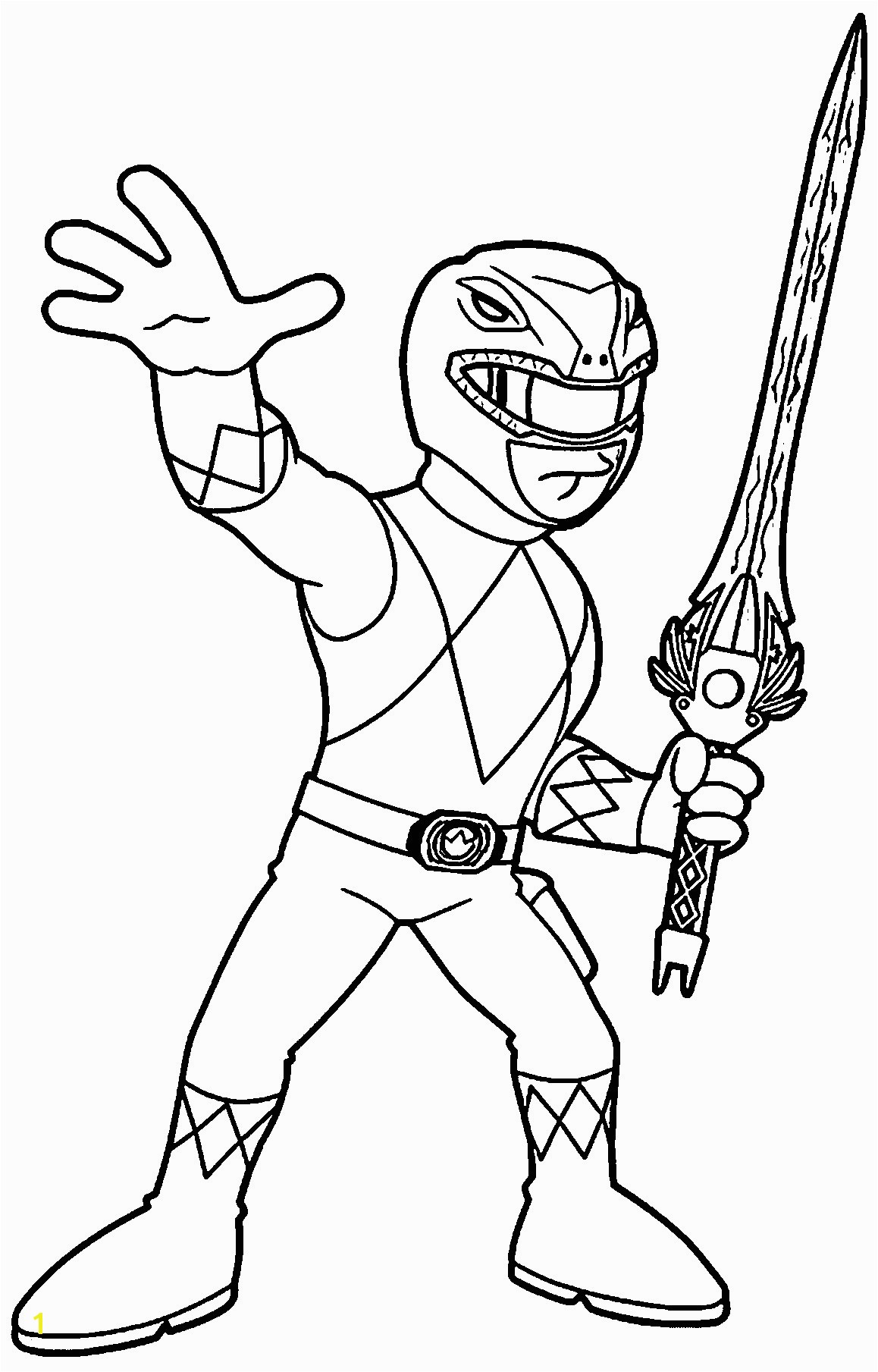 Green Power Ranger Coloring Pages Green Power Ranger Coloring Page Power Ranger Coloring Pages Nice