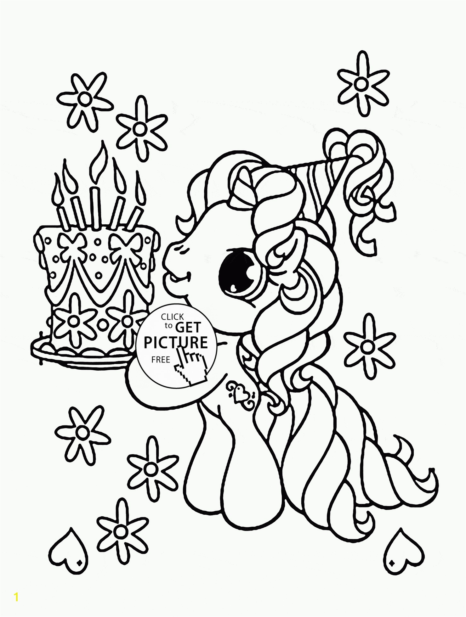 My Little Pony Happy Birthday Coloring Page Inspirationa My Little Pony Birthday Coloring Pages Inside 28