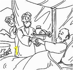 Jacob and Esau Reunite Coloring Page â¥ Maestra Dominicalâ¥ Jacob Y Esaº Nacimiento