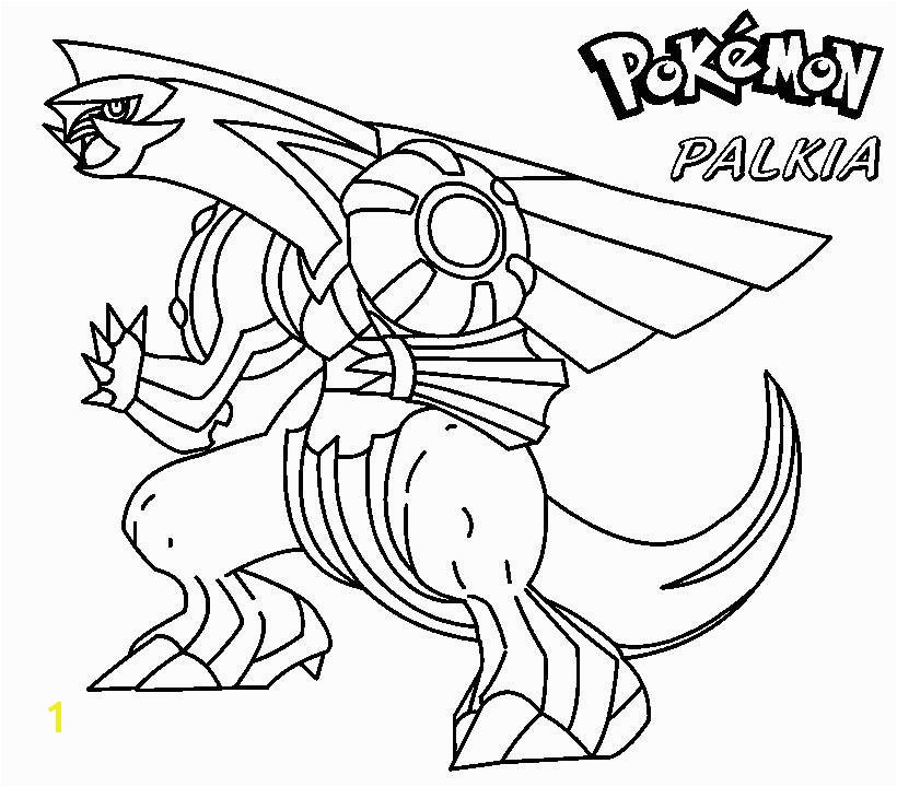 Legendary Pokemon Coloring Pages Palkia Pokemon to Print Luxury Coloring Pages Everyday for Fun