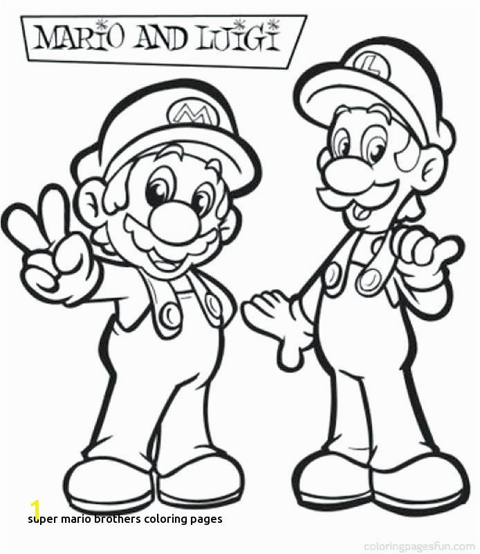 Luigi Mario Kart Coloring Pages Mario Bros Coloring Page 23 Elegant Mario and Luigi Coloring Pages