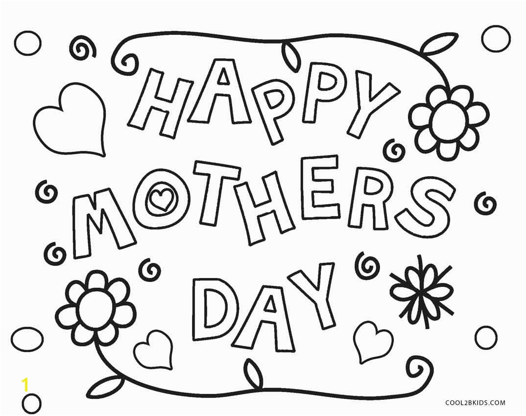 Mother Day Color Pages Printable Free Printable Mothers Day Coloring Pages for Kids