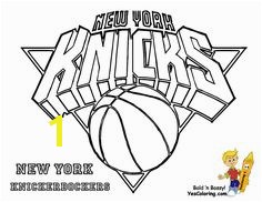 New York Knicks Coloring Pages Houston Rockets Logo Nba Coloring Pages