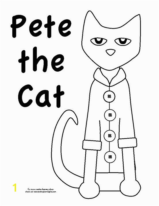 Pete the Cat Coloring Pages Awesome Pete the Cat Coloring Sheet Coloring Pages