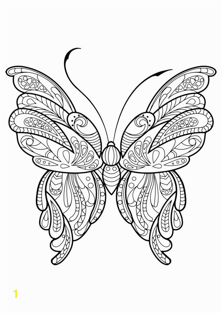 Print butterfly Coloring Pages butterfly Coloring Pages Tech Coloring Page