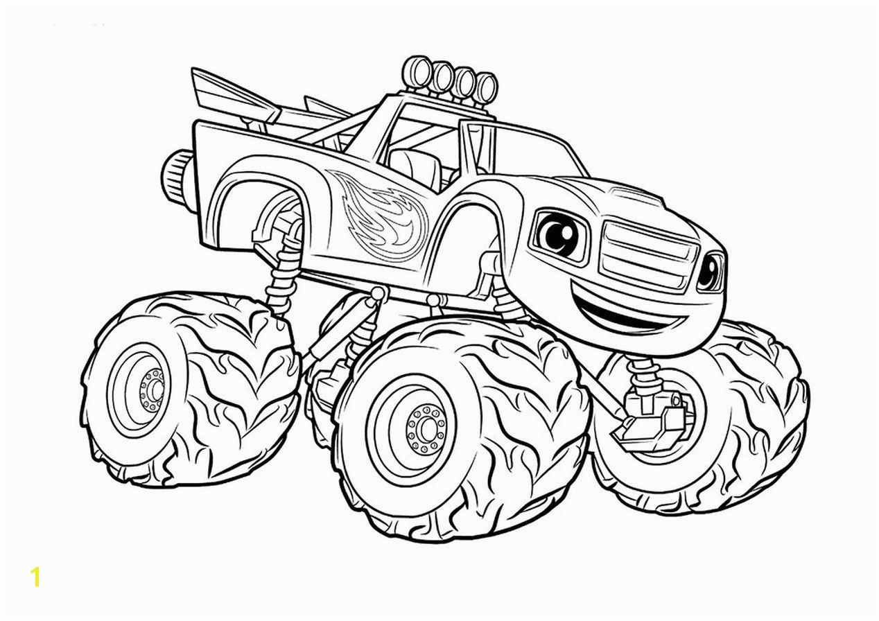 Printable Coloring Sheets Monster Trucks Monster Truck Coloring Pages for Kids Printable Truck Coloring Pages