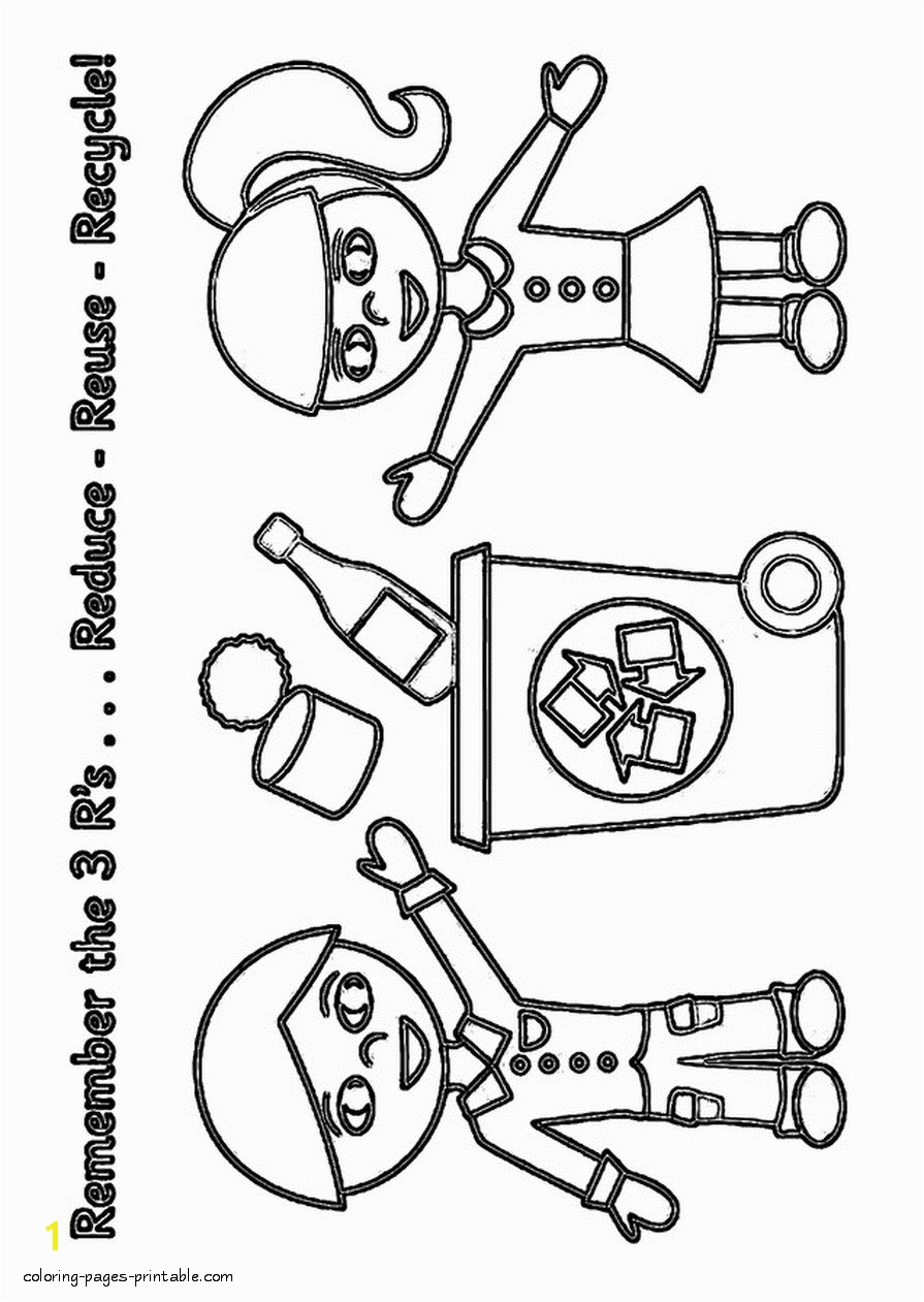 Recycling Coloring Pages Activity Reduce Reuse Recycle Coloring Pages for Kids Earth Day