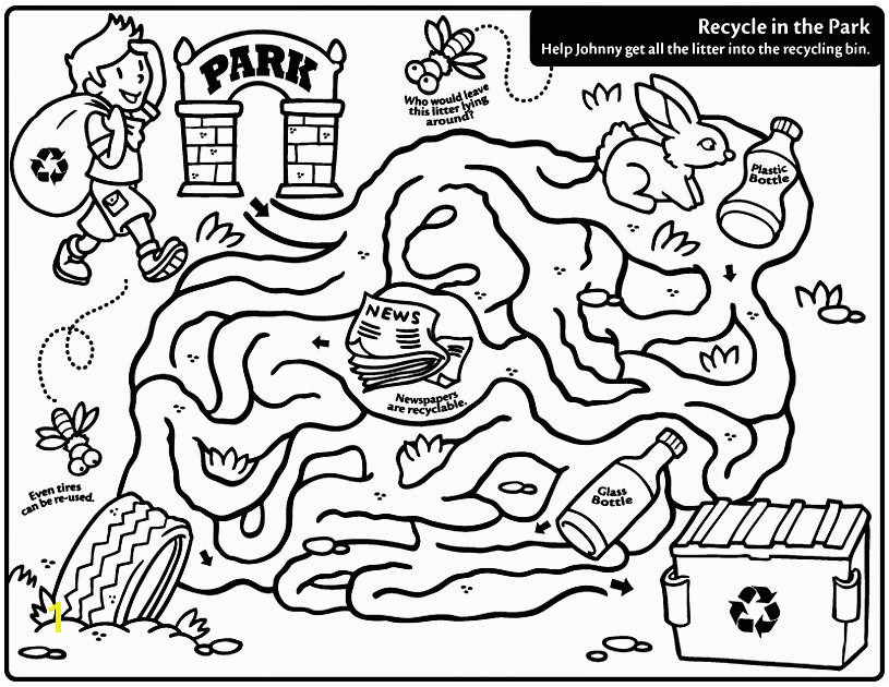 Recycling Coloring Pages Activity Reduce Reuse Recycle Coloring Pages Recycling Coloring Pages