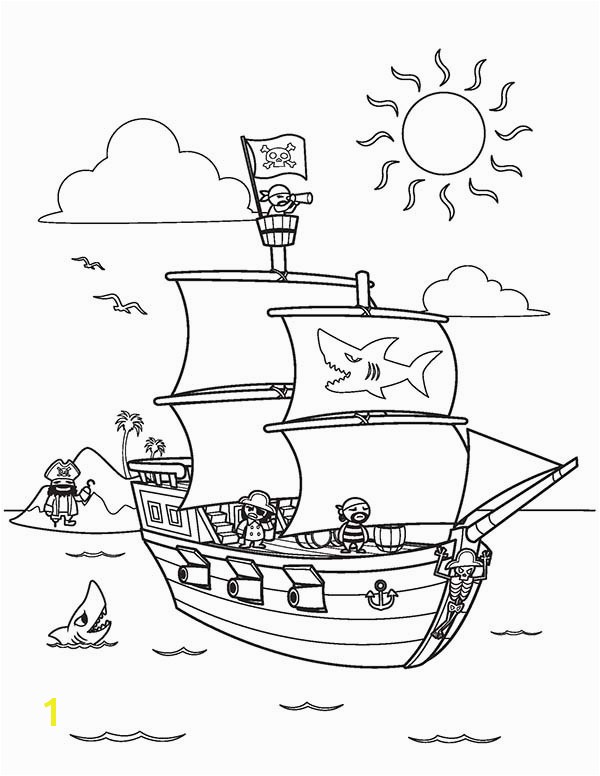 Romulus and Remus Coloring Page Inspirational Reduced Pirate Ship Coloring Page Free Printable 6351 with