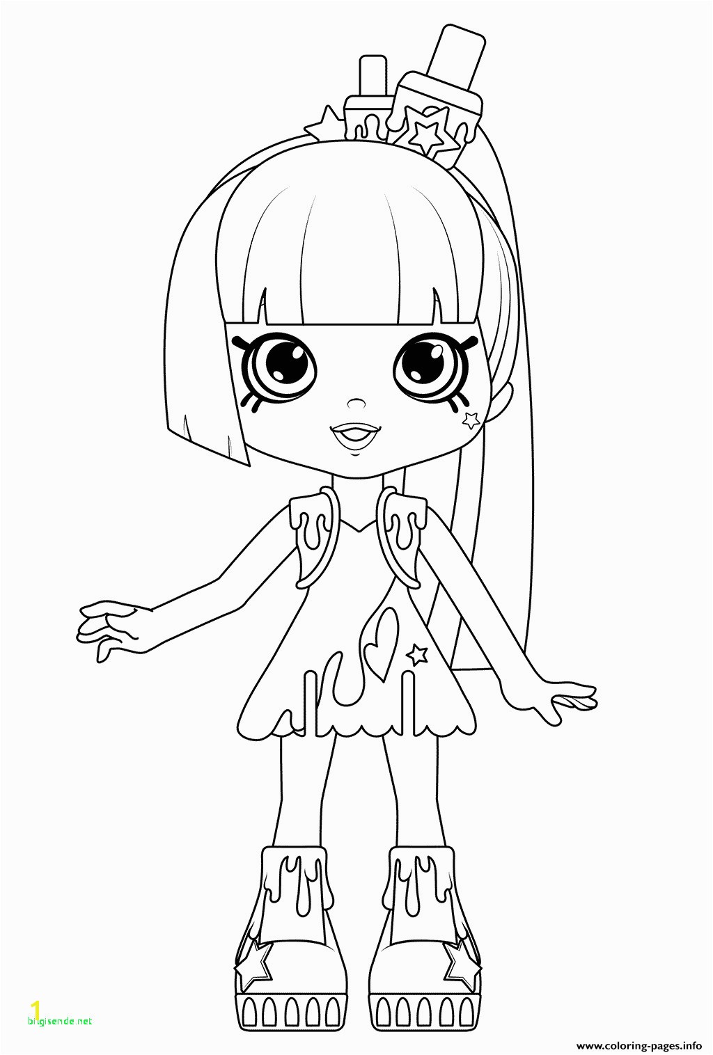 Shopkins Happy Places Coloring Pages Beautiful Coloring Pages for Girls Shopkins Printable Faces to Color