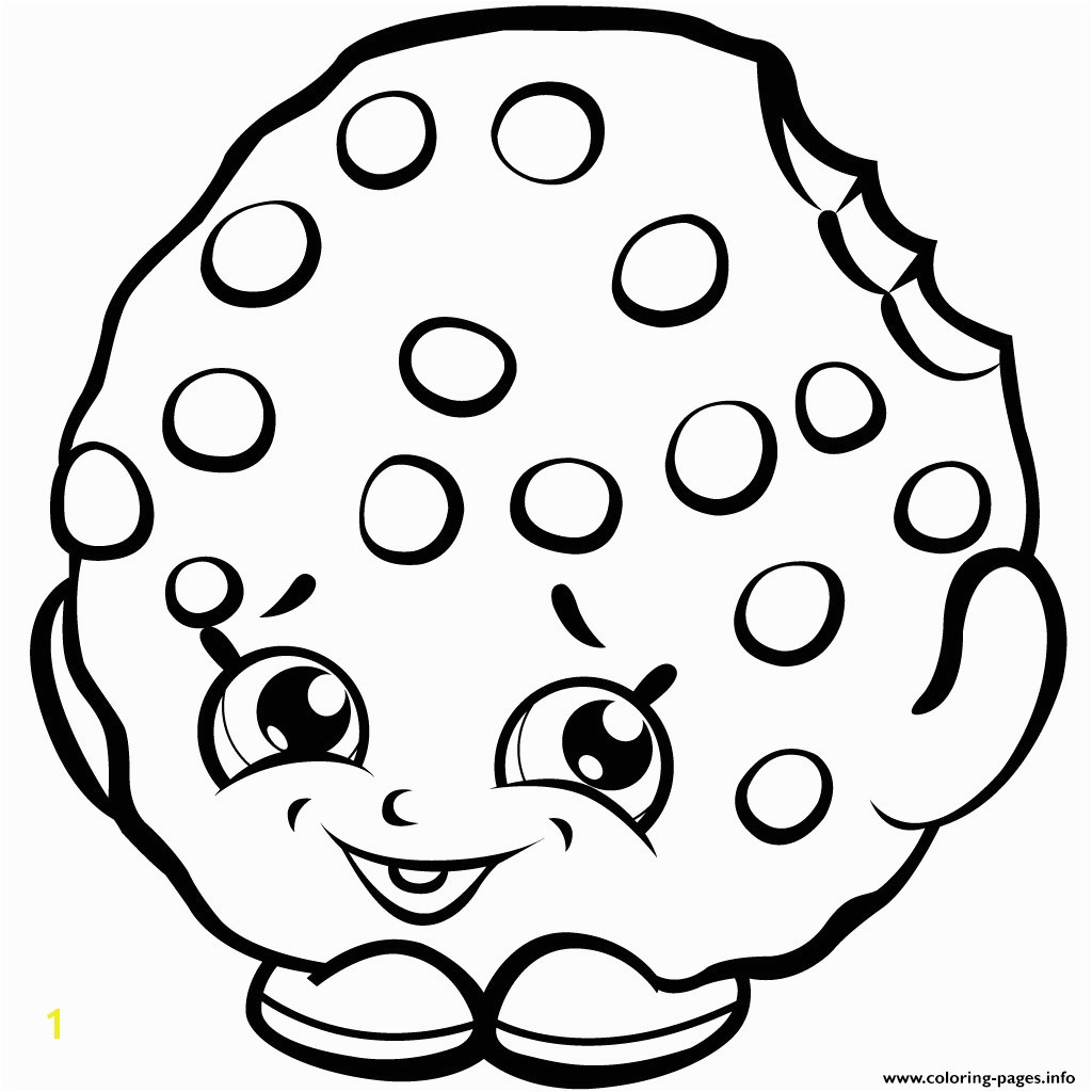 Shopkins Kooky Cookie Coloring Page Shopkin Coloring Pages Classicoldsong
