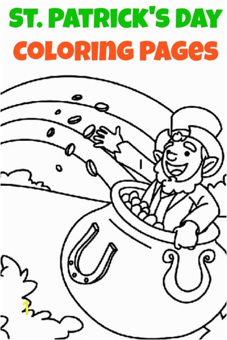 St Patrick S Day Leprechaun Coloring Page St Patrick S Day Printable Worksheets for Kindergarten