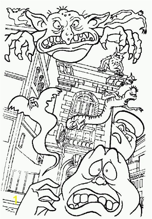 Stay Puft Coloring Page All Ghosts In New York Unleashed In Ghostbusters Coloring Page