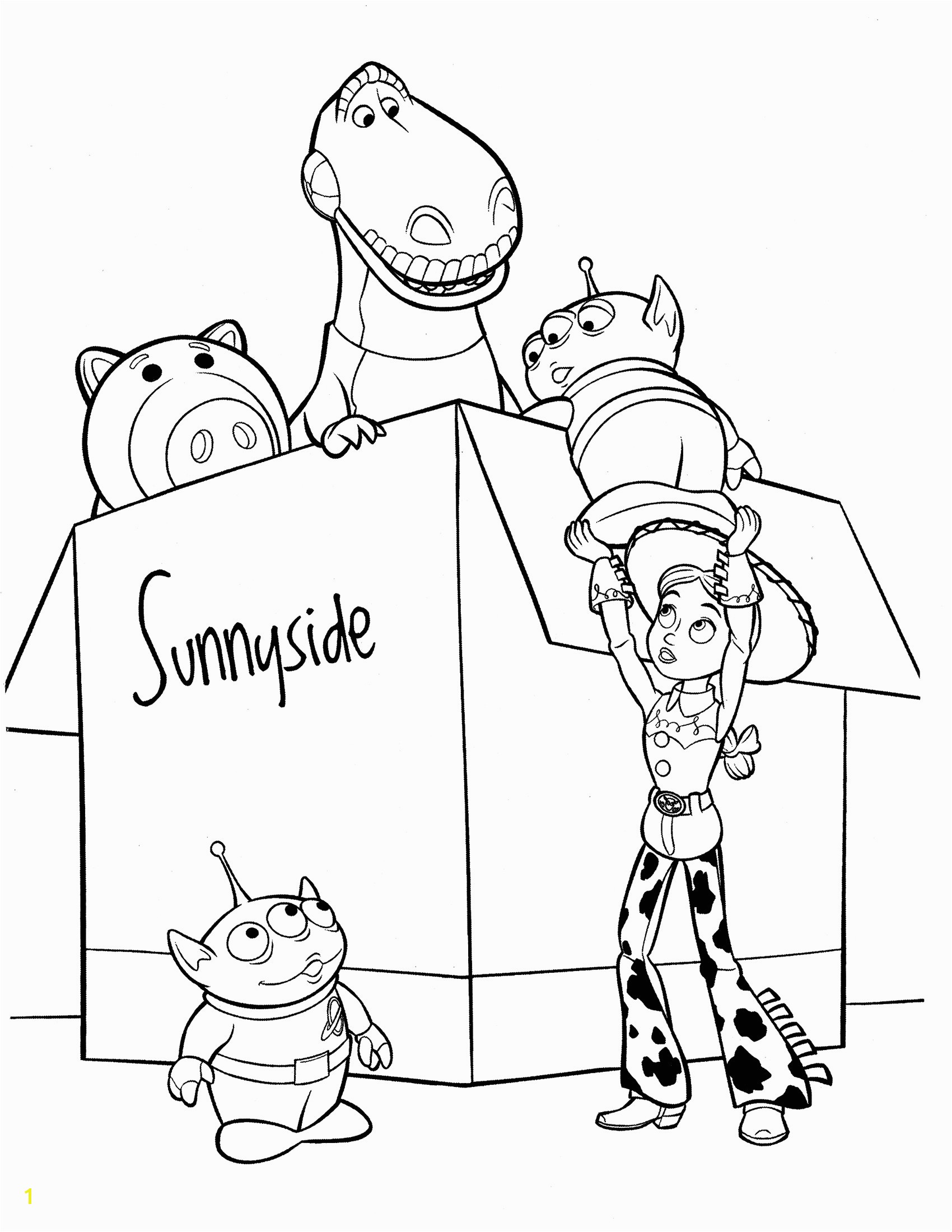 Toy Story 3 Jessie Coloring Pages toy Story Coloring Page Cool Coloring Pages