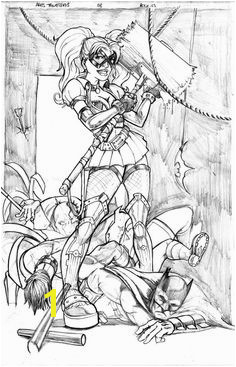 Harley Quinn Pin up by Jadededge on DeviantArt Batman Coloring Pages Coloring Book Pages