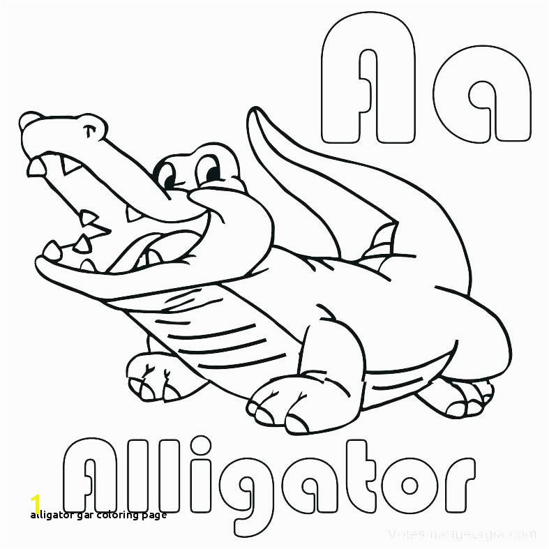 Cute Alligator Coloring Pages Alligator Gar Coloring Page Coloring Pages Template Part 509 Kids