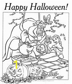 HALLOWEEN COLORING PAGE PRINCESS BELLE DISNEY Belle Coloring Pages Disney Princess Coloring Pages Disney