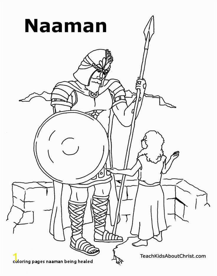 Dorcas Helps Others Coloring Page 21 Coloring Pages Naaman Being Healed