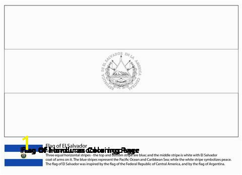 Flag Of Honduras Coloring Page | divyajanani.org