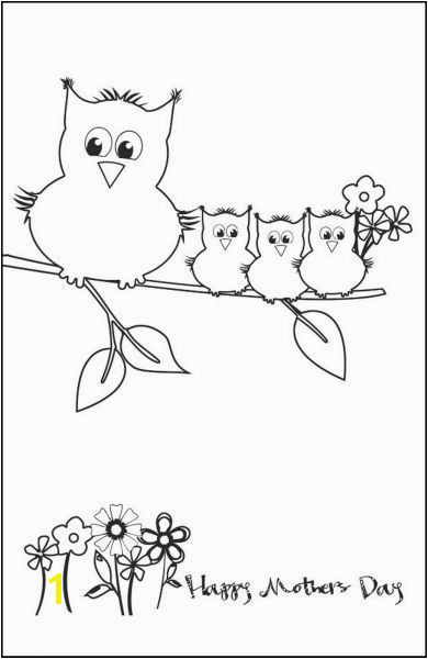 Happy Mothers Day Coloring Pages Mothers Day Card Printables for Kids – Free Printable Mothers Day