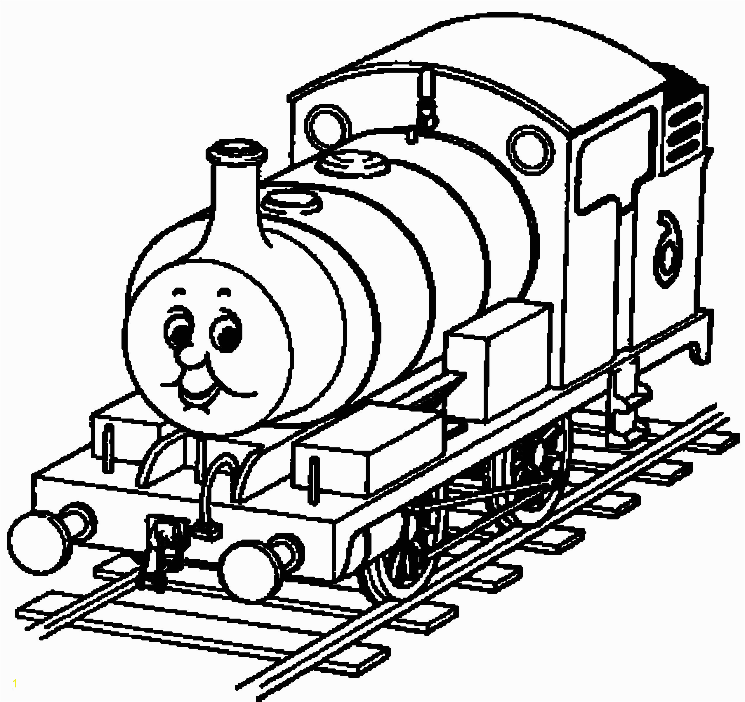 Hiro the Train Coloring Pages | divyajanan