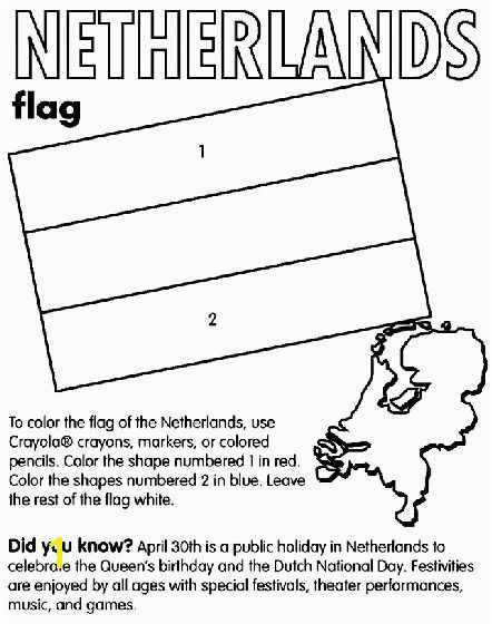 Holland Flag Coloring Page Inspirational Holland Flag Coloring Page Flower Coloring Pages