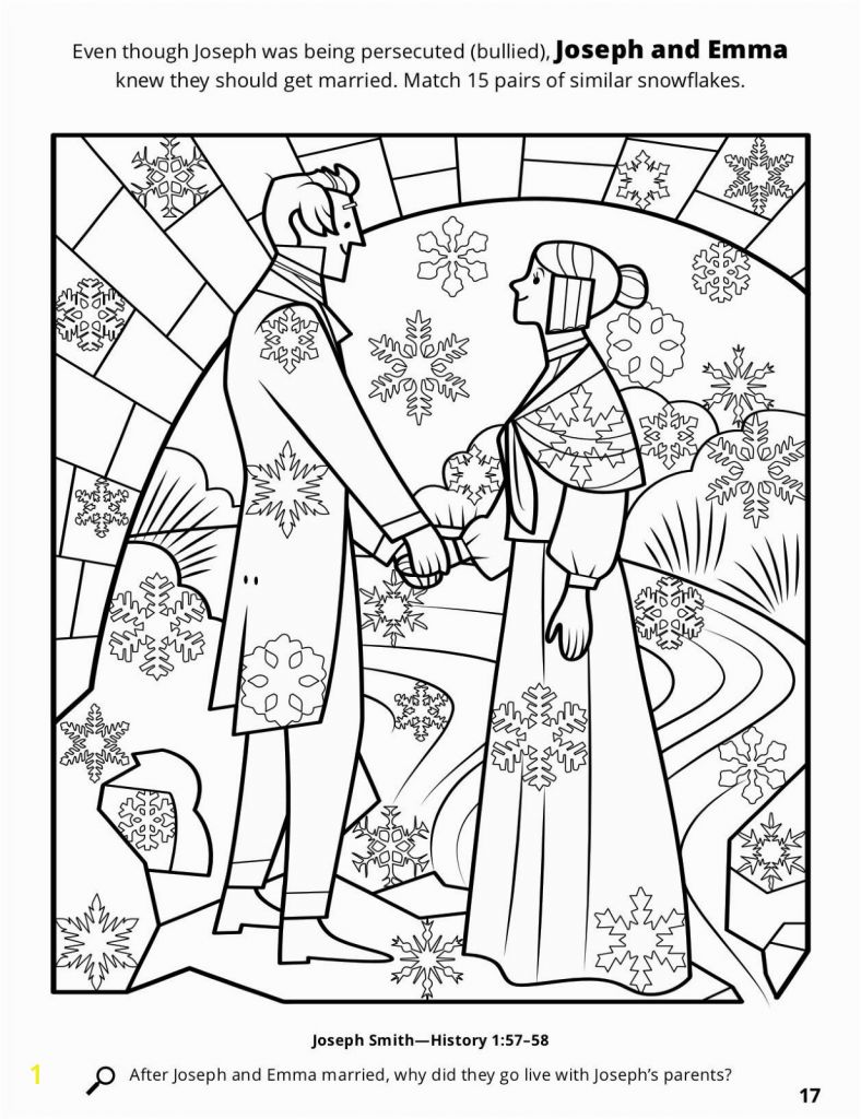 Lds Primary Coloring Pages Joseph and Emma Smith ...