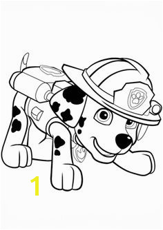 Marshall Fire Truck Coloring Page | divyajanani.org