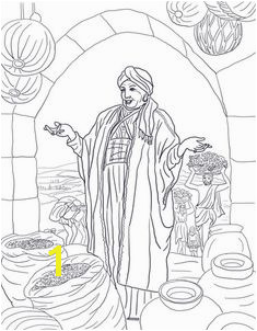 Parable of the Rich Fool coloring page from Jesus parables category Select from printable crafts of cartoons nature animals Bible and many more