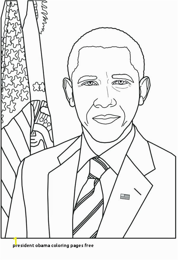 President Obama Coloring Pages Free Barack Obama Coloring Pages Coloring Pages Free Printable Coloring