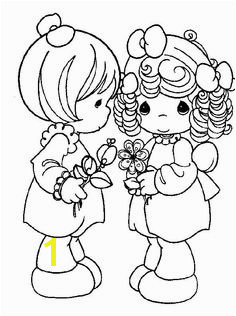 Easy Printable Precious Moments Coloring Pages