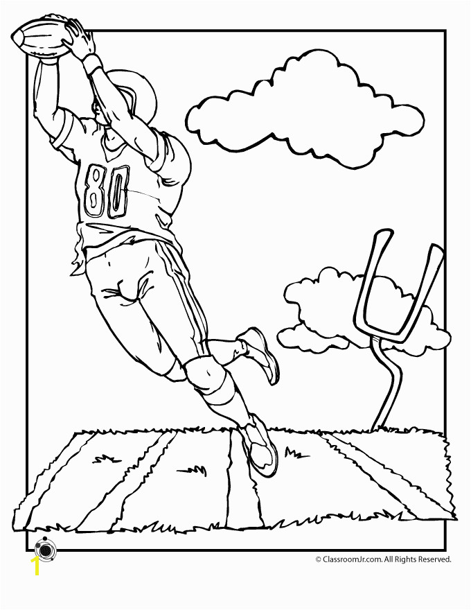 Real Football Player Coloring Pages Football Field Coloring Page Coloring Pages