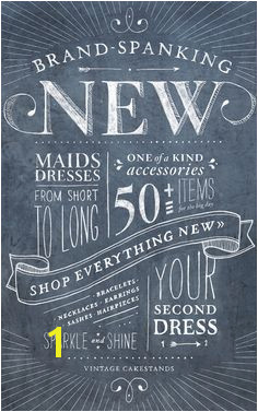 50 new items to love from BHLDN Chalk Typography Chalkboard Lettering Typography Letters