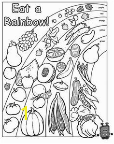 eat the rainbow coloring page Preschool Food Preschool Lessons Preschool Crafts Preschool Binder