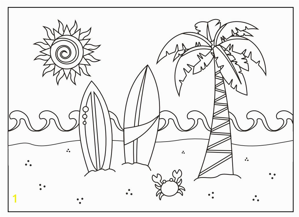 Summer Coloring Pages Pdf 243 Summer Coloring Pages for Kids