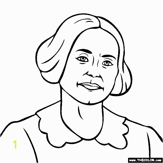 Susan B Anthony Coloring Page